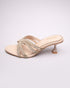 NOHO Hand Embellished Heels with Pearls